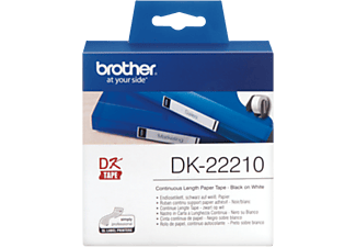 BROTHER PTOUCH DK-22210 - Étiquettes (Blanc)