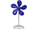 SONNENKOENIG Flower Fan, bleu - Ventilateur de table ()