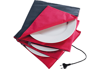 SOLIS 906.31 Maxi Gourmet - Chauffe-assiettes (Rouge/Schwarz)