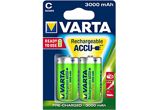 VARTA Power - Aufladbare Batterie (Grün/Silber)