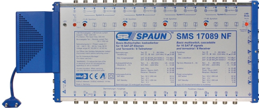 SPAUN SMS-17089NF BASIS SAT MULTISCHALTER 16X - Multischalter