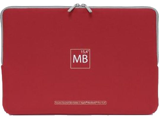 TUCANO MBP15 2ND SKIN ELEMENTS GRAPH. - Notebookhülle, MacBook Pro 15", 15 "/38.1 cm, Rot