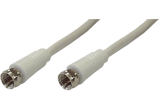 RADIO-MATERIEL C21-350/2.5 - Câble de connexion TV F/F (Blanc)