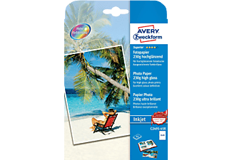 AVERY ZWECKFORM C2495-45R 13X18CM 230G GLOSSY 45S -  (Weiss)