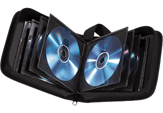 HAMA 11615 CD/DVD WALLET 32 BLACK - CD-/DVD-/Blu-ray-Tasche (Schwarz)