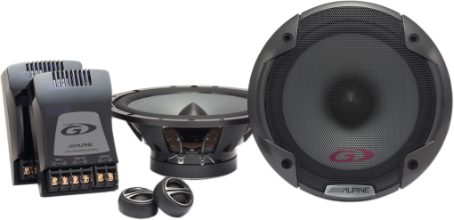 ALPINE SPG-17CS - 2-Wege-Lautsprecher (Silber)