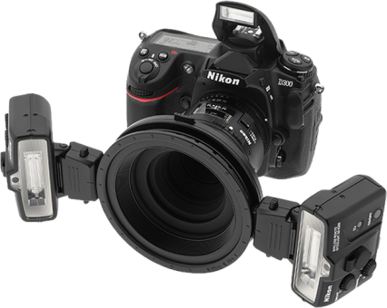 NIKON R1 MACRO - Kabelloses Makro-Blitzsystem (Schwarz)