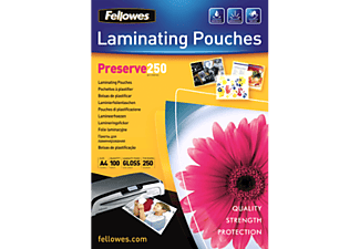 FELLOWES 5401802 - Laminierfolientasche (Glänzend Transparent)