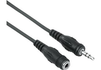 HAMA Rallonge jack 3.5 mm, 5 m - Câble d'extension jack 3,5 mm, 5 m, 