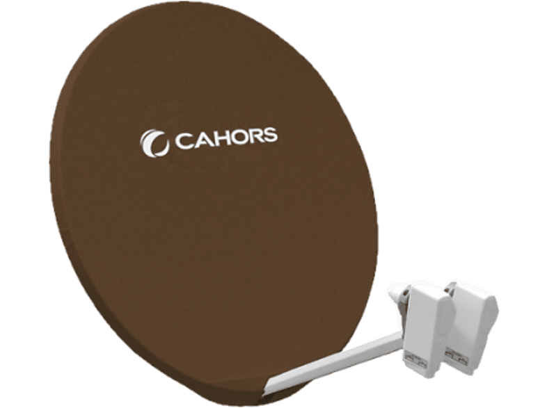 VISIOSAT VISIO-100SMC/BR SMC 100CM BROWN | Sat-Antenne (Braun) | MediaMarkt