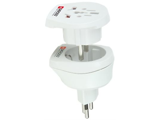 SKROSS Country Adapter Combo - World to Switzerland -  (Bianco)