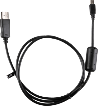 Câble USB vers micro USB noir.