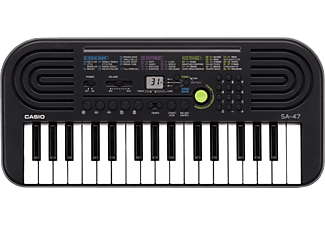 CASIO CASIO SA-47 - Strumento - 32 Minitasti - Nero/Grigio - Strumento musicale ()