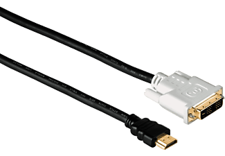 HAMA Câble vidéo, 2 m - Adaptateur HDMI/DVI, 2 m, 