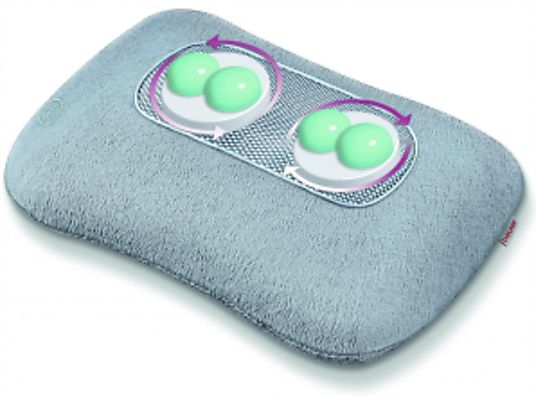 BEURER MG 145 - Cuscino per massaggio shiatsu (Grigio)