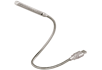 HAMA 39730 GOOSE NECK LIGHT 10 - USB-Licht (Silber)