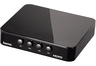 HAMA G-410 - HDMI-Umschaltpult (Schwarz)