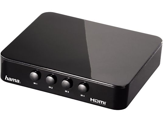 HAMA G-410 - Quadro di commutazione HDMI (Nero)
