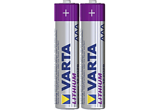VARTA Lithium - Pile (Argent/Violet)