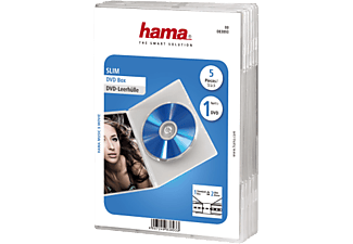 HAMA DVD-Leerhülle Slim - DVD-Leerhülle (Transparent)