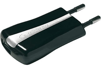 CELLULARLINE USB Charger Compact - Chargeur de batterie (Noir)