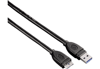 HAMA Micro USB 3 Connecting Cable, 1.8 m - Câble de données, 1.8 m, 