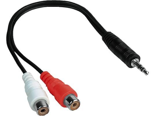 HAMA Cavo adattatore con Jack a 3,5 mm Stereo - 2x spine Cinch, 0.15 m - , 0.15 m, 