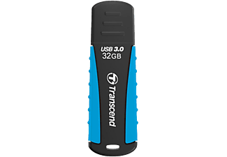 TRANSCEND JETFLASH 810 32GB USB3 BLACK/BLUE - USB-Stick  (32 GB, Schwarz/Blau)