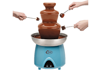 BESTRON bestron DUE4007 - Fontana di cioccolato - 230 watt - Blue - Fonduta & Fondue-Chinoise (Blu)