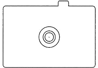 CANON EC-I - Mattscheibeneinsatz (Transparent)