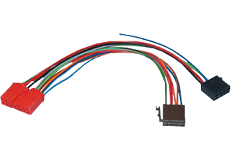 AIV ISO - Adapter Kabel (Schwarz/Rot)