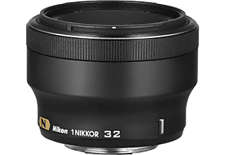 NIKON Nikon 1 NIKKOR 32 mm F/1.2, nero - Primo obiettivo()