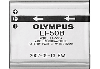 OLYMPUS OLYMPUS LI-50B - Batteria ricaricabile agli ioni di litio - 925 mAh - argento - Batteria agli ioni di litio (Argento)
