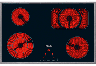 MIELE KM 6212 - Kochfeld (Edelstahl/Schwarz)