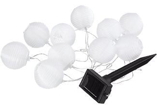 STAR TRADING STAR TRADING FESTIVAL LED Solar - 2,7 m - 10 pezzi Lampions - Bianco - Lanterne