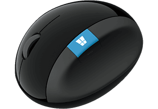 MICROSOFT Sculpt Ergonomic - Maus (Schwarz)