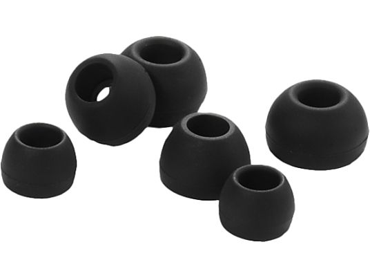 VIVANCO UNI SILICONE EAR PADS - Ohrpolster (Schwarz)