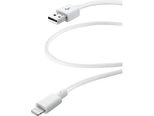 CELLULAR LINE USB zu Lightning Datenkabel - Lightning Kabel (Weiss)