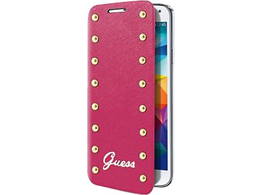GUESS SGS5 Ultra Slim, rosa - Copertura di protezione (Adatto per modello: Samsung Galaxy S5)