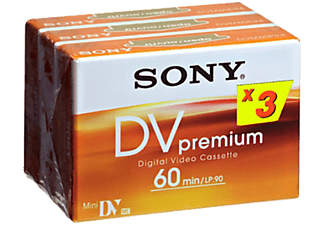 SONY Sony 5DVM60PR4 - 3er Pack MiniDV Tape Premium - 60 min - 