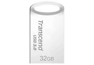 TRANSCEND JETFLASH 710S 32GB USB3 SILVER - USB-Stick  (32 GB, Silber)