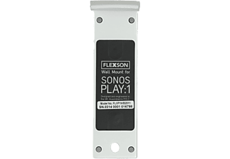 FLEXSON Kit de montage pour Sonos PLAY:1, paire, blanc -  (Blanc)