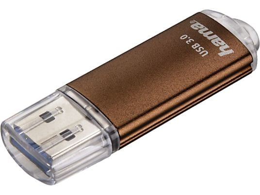 HAMA Laeta - USB-Stick  (64 GB, Braun)