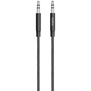 BELKIN MIXIT Premium câble auxiliaire, 1.2 m, noir - Câble AUX (Noir)