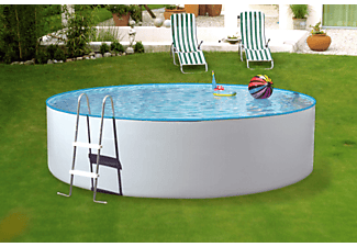 MYPOOL Pool-Set SPLASH, 460 x 90 cm, blanc - Kit piscine