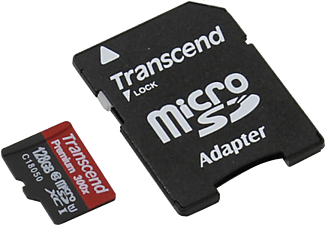 TRANSCEND microSDXC 300X PREM UHS-I 128GB - Speicherkarte 