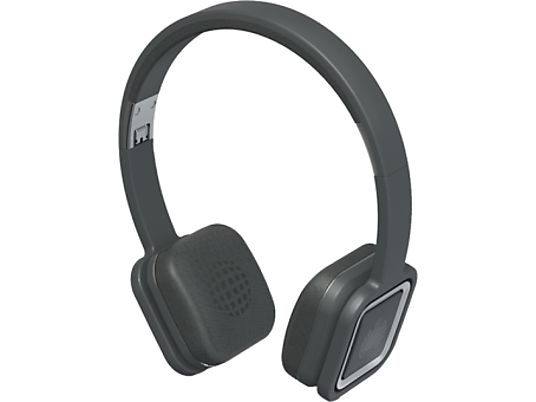 MINISTRY OF SOUND AUDIO ON PLUS - Bluetooth Kopfhörer (On-ear, Schwarz)