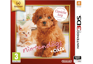 Nintendogs & Cats: Caniche Toy & New Friends (Nintendo Selects), 3DS [Versione francese]