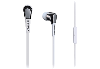 PIONEER SE-CL722T - Kopfhörer (In-ear, Weiss)