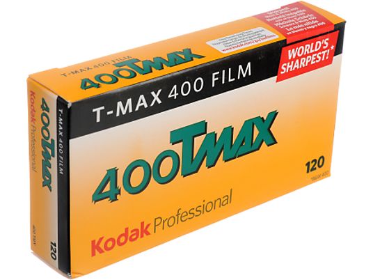 KODAK T-Max 400 120/5 - Analogfilm (Gelb)
